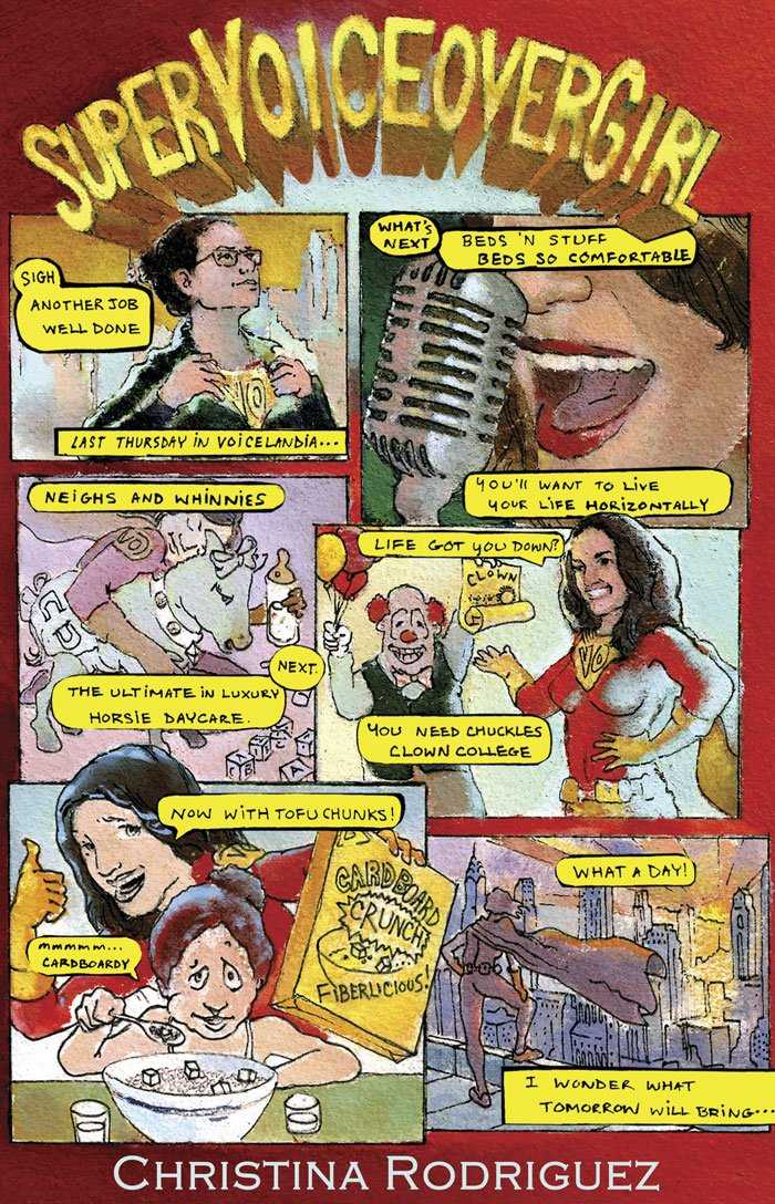 Super Voiceover Girl Comic